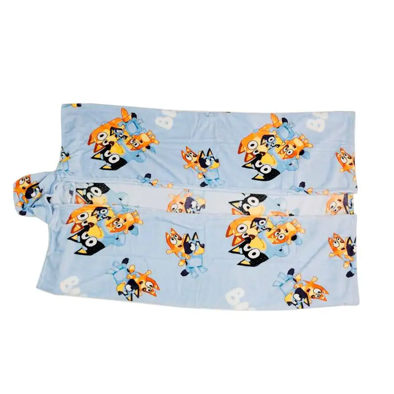 Koc z kapturem Bluey Coral 120x150cm zdjęcie produktu