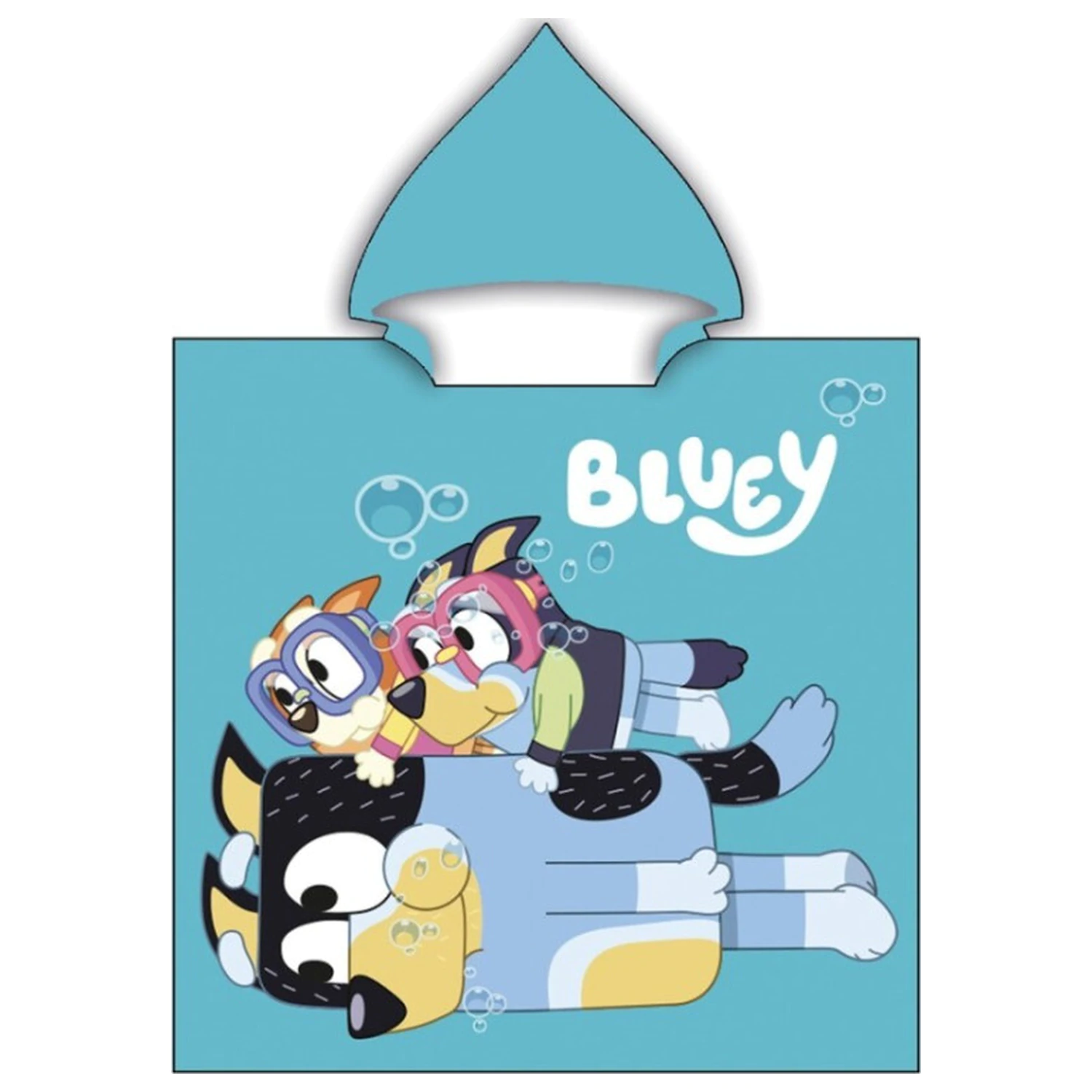 Bluey Ręcznik plażowy Poncho do nurkowania 55x110 cm zdjęcie produktu