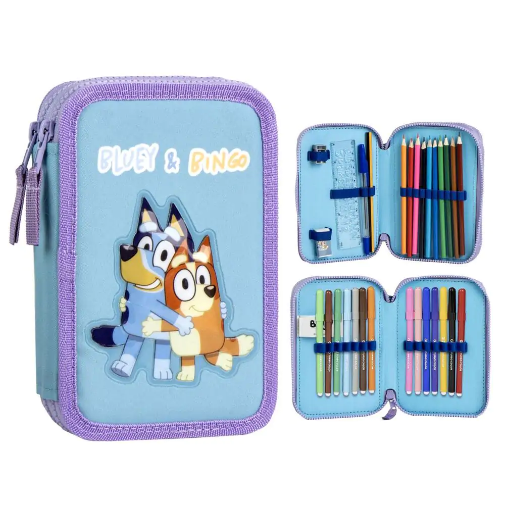 "Bluey" podwójny piórnik zdjęcie produktu