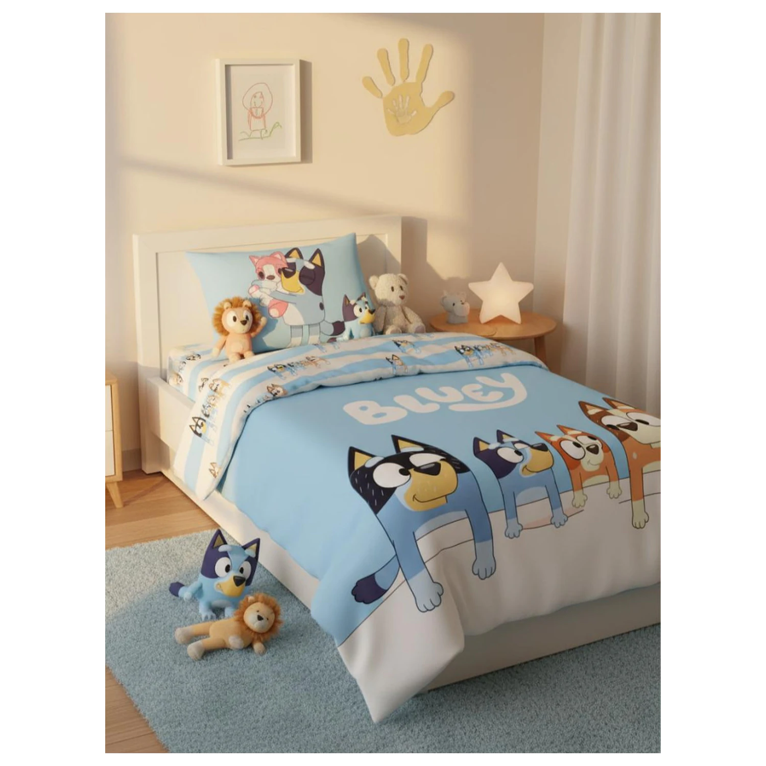Bluey Rodzina Poszwa na kołdrę zdjęcie produktu