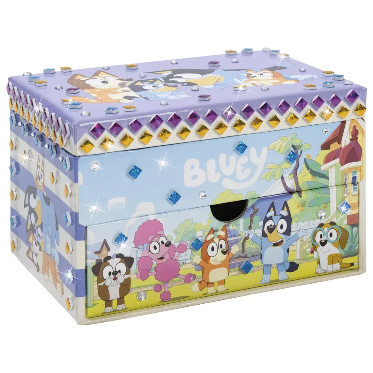 Bluey Friends Mozaikowe Pudełko na Biżuterię zdjęcie produktu