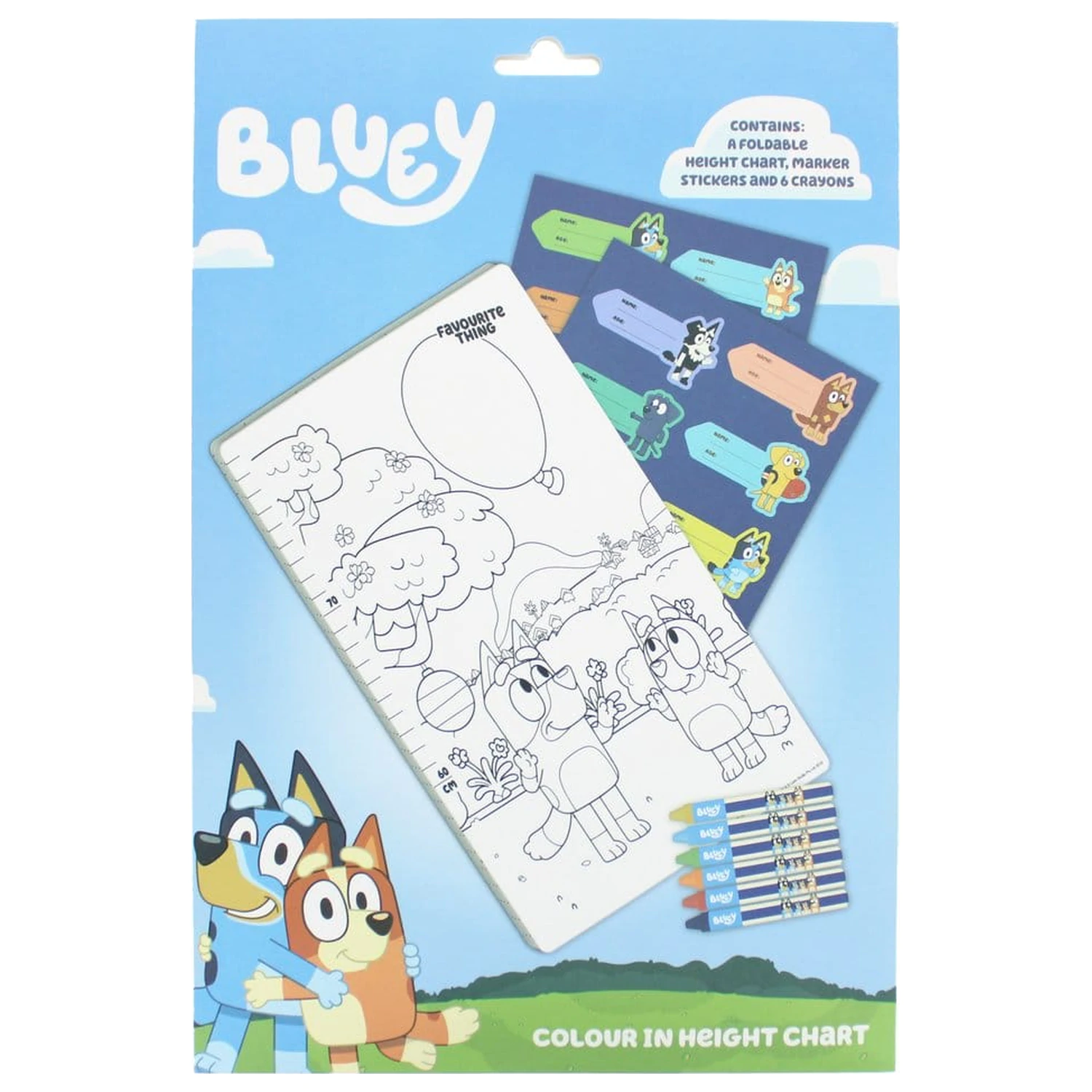 Bluey Growth Chart zdjęcie produktu