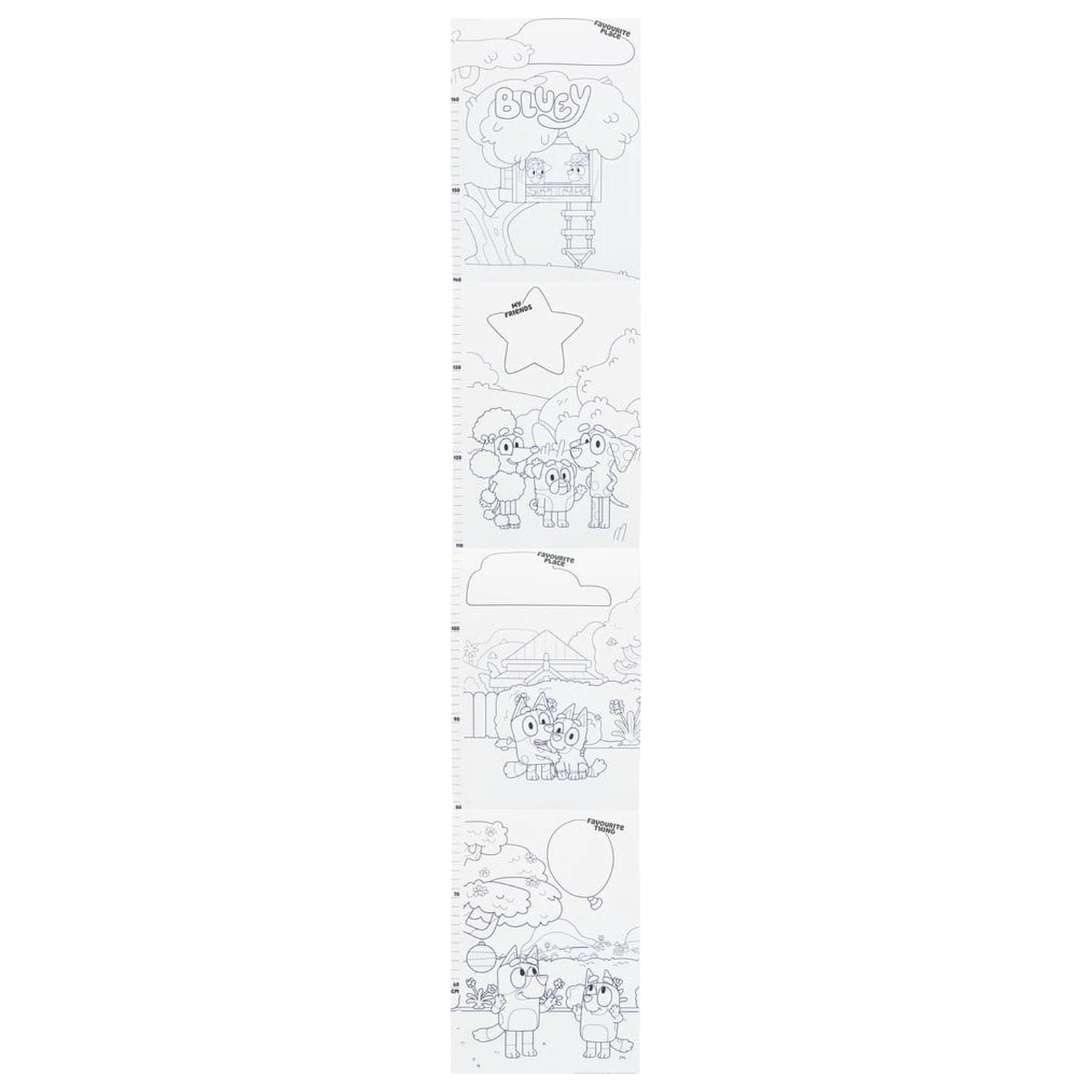 Bluey Growth Chart zdjęcie produktu
