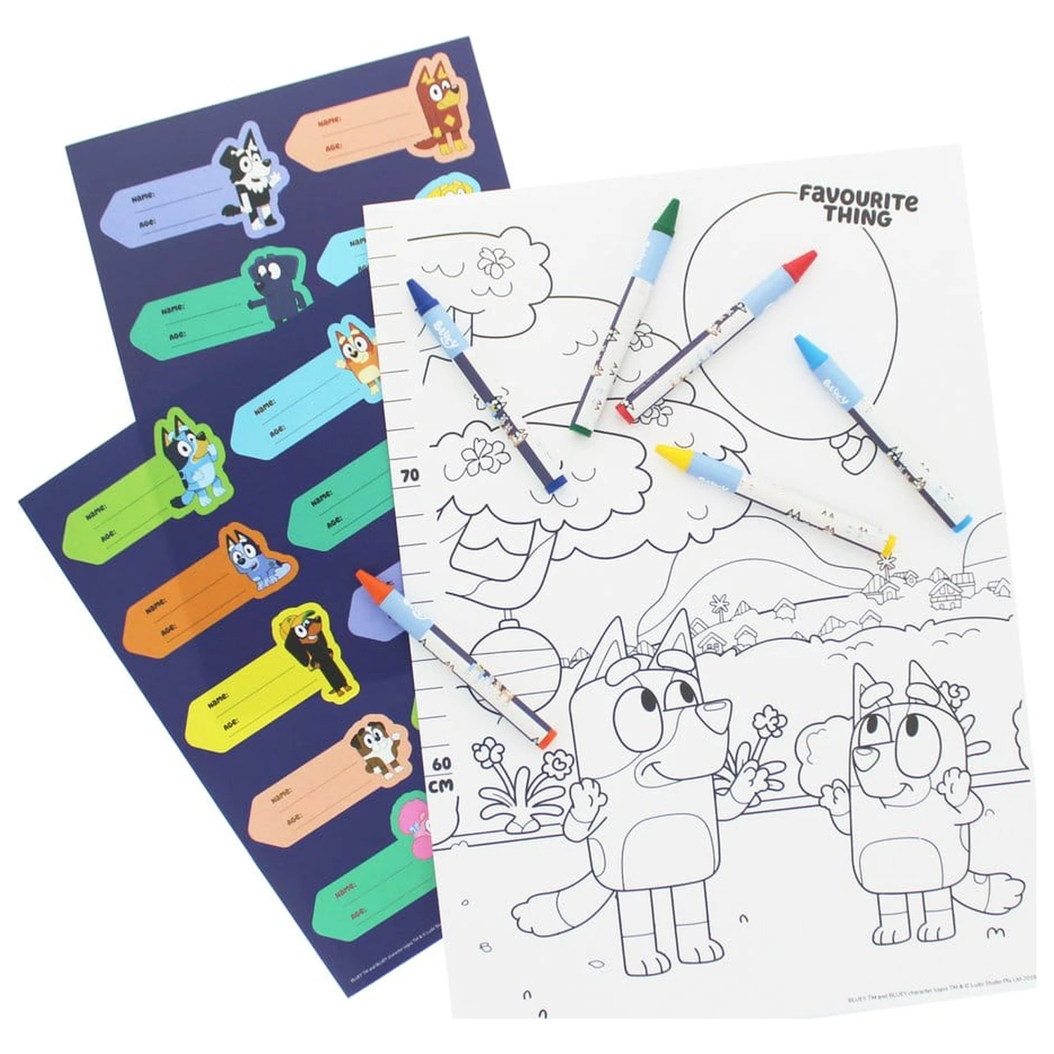 Bluey Growth Chart zdjęcie produktu
