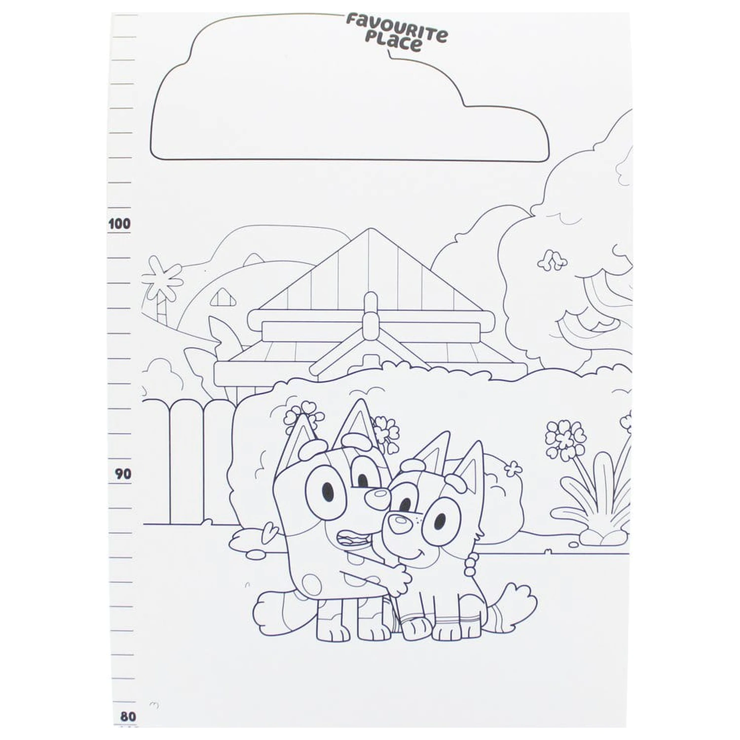 Bluey Growth Chart zdjęcie produktu