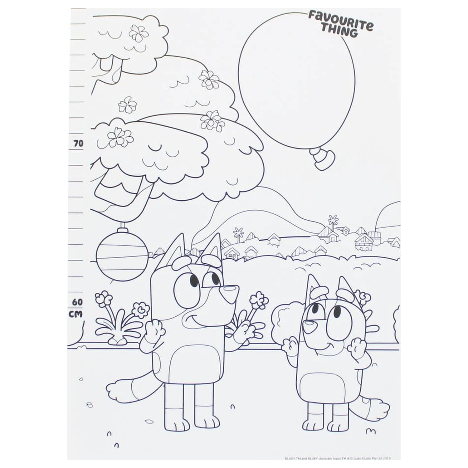 Bluey Growth Chart zdjęcie produktu