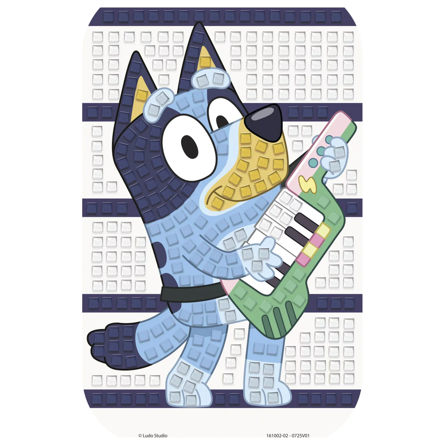 Bluey Guitar Piankowy Zestaw Kreatywny Mozaika zdjęcie produktu