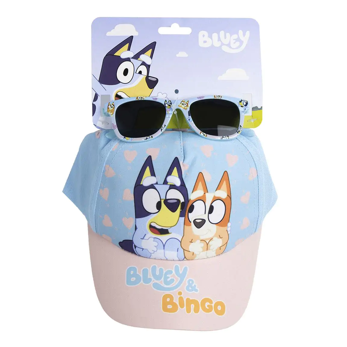 Bluey Set czapka dziecięca i zestaw okularów przeciwsłonecznych zdjęcie produktu