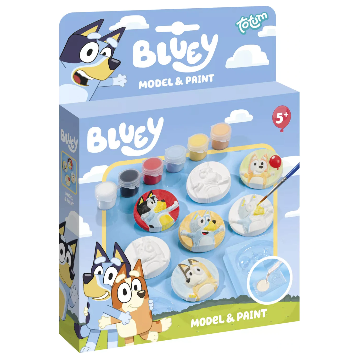Bluey Happy Zestaw Odlewów Gipsowych zdjęcie produktu