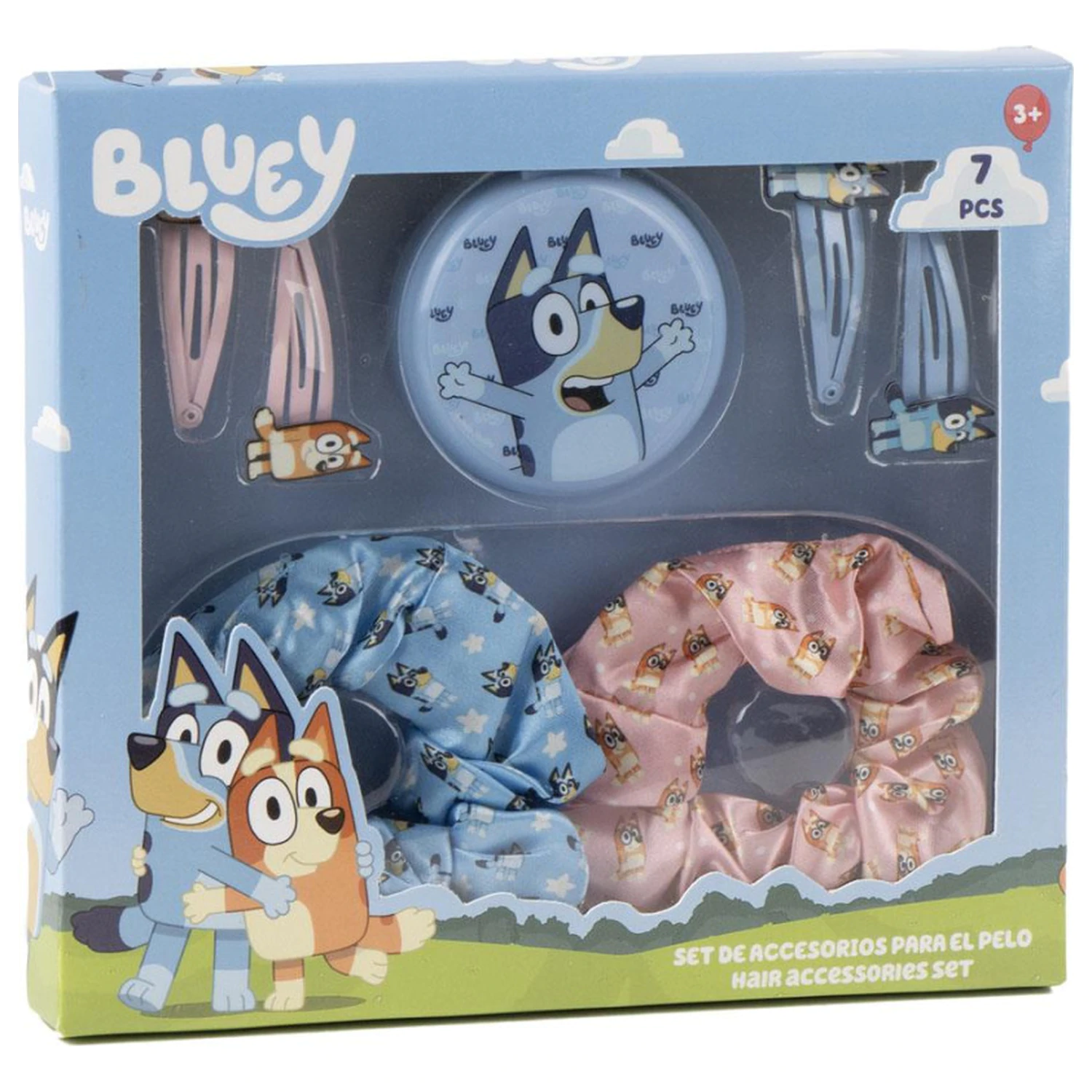 Bluey Happy Zestaw akcesoriów do włosów, 7 szt. zdjęcie produktu
