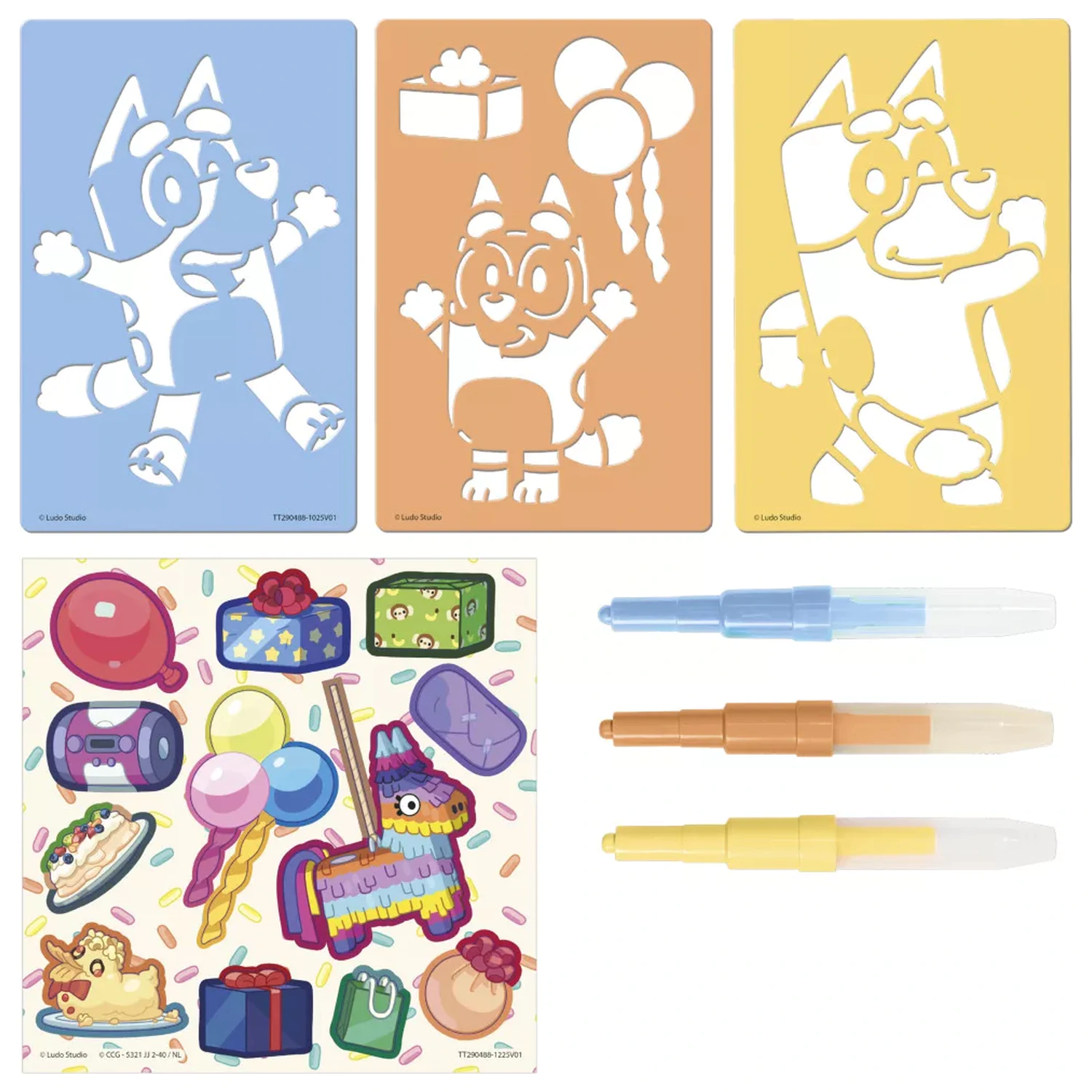 Bluey Zestaw Happy Creative ze spray Pen zdjęcie produktu
