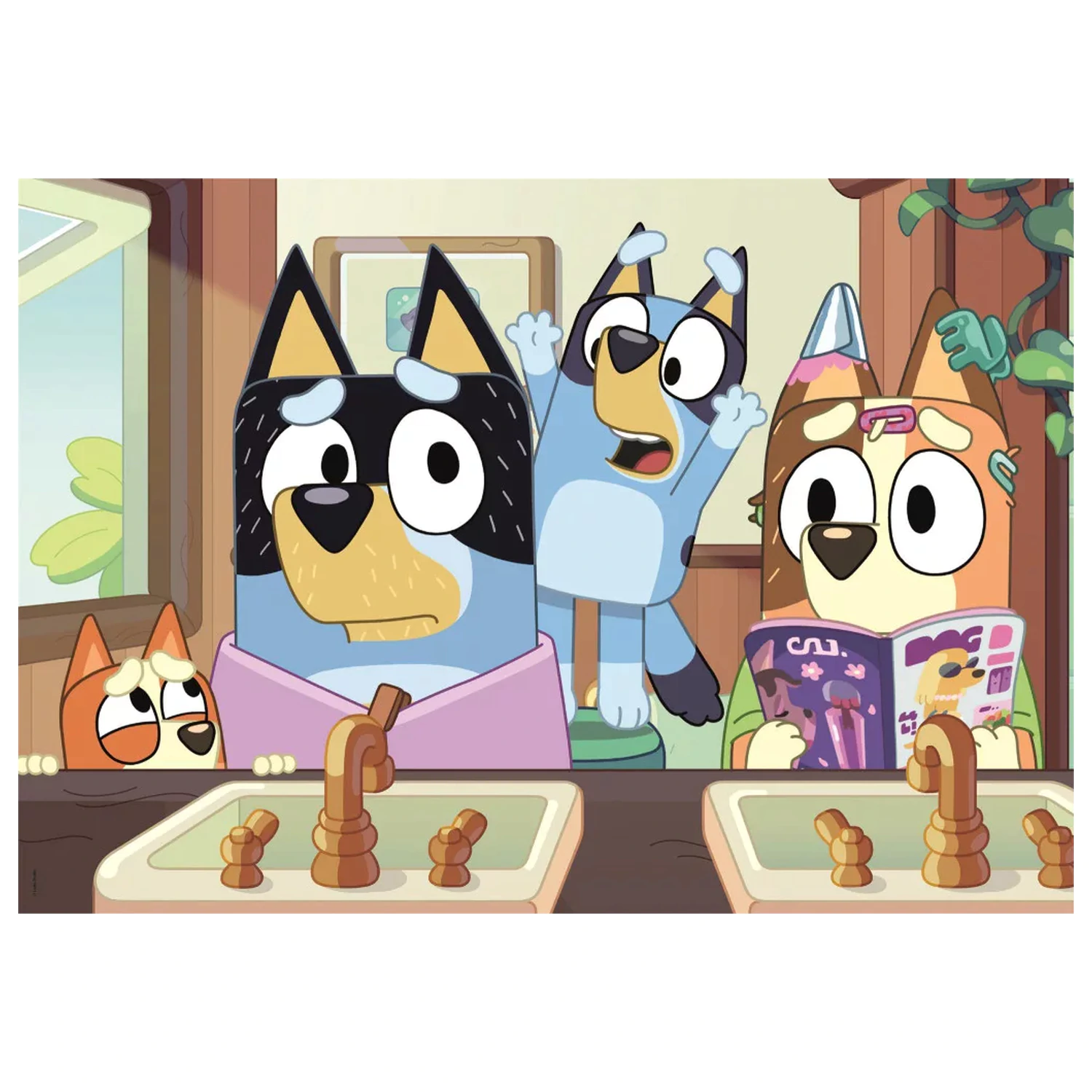 Bluey Home Fun 30 Elementów Układanka Jigsaw Puzzle zdjęcie produktu