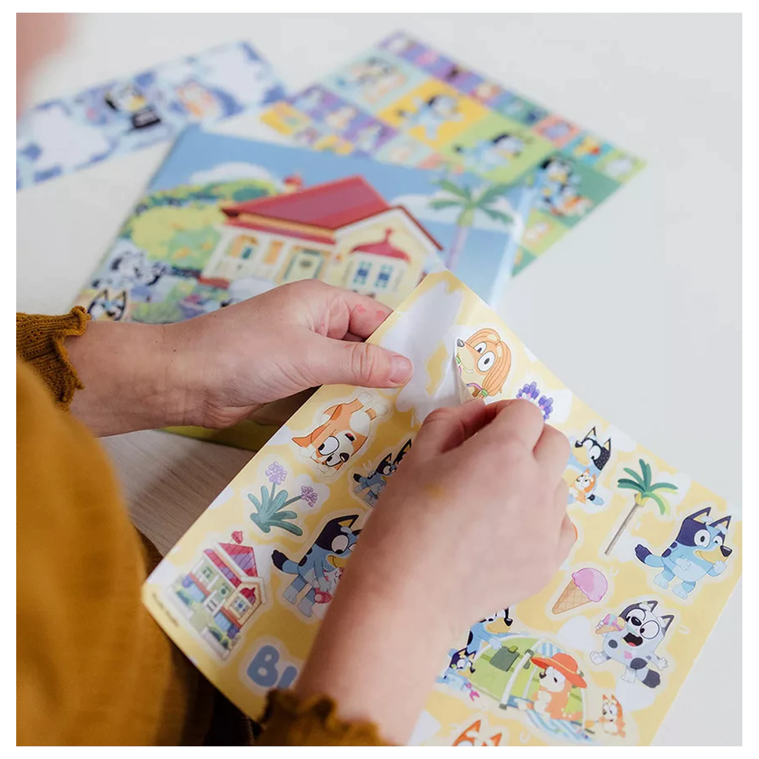 Bluey Home zestaw naklejek zdjęcie produktu