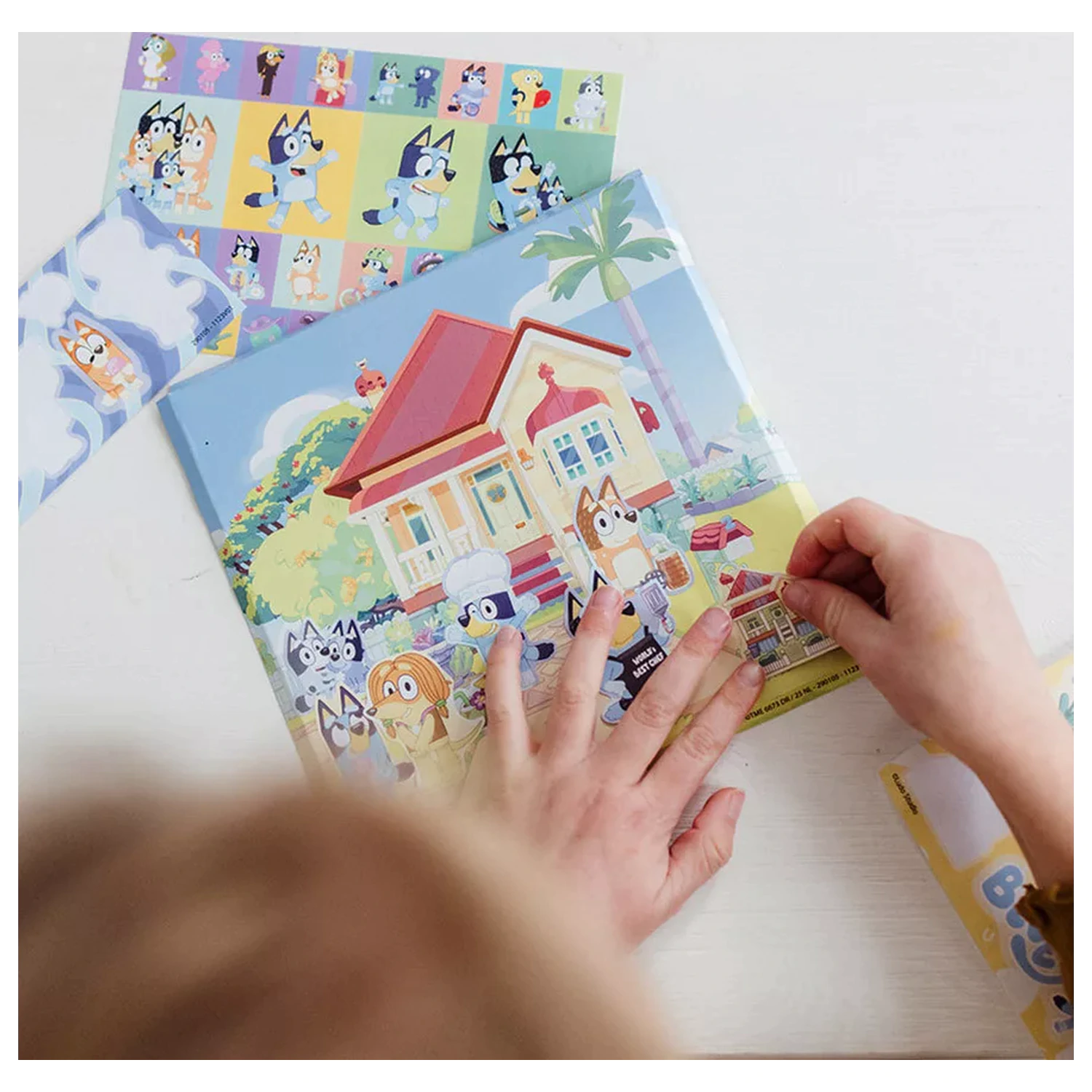Bluey Home zestaw naklejek zdjęcie produktu