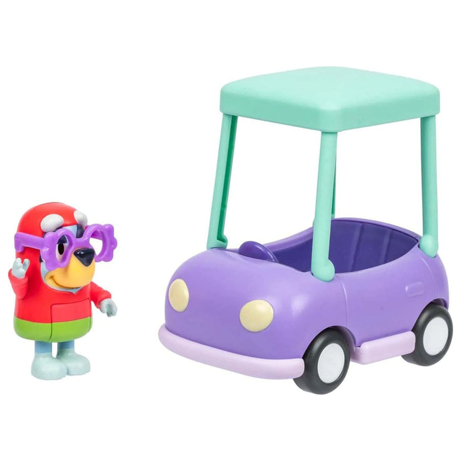 Bluey  Mini Figurka Zestaw Janet & Granny Car zdjęcie produktu