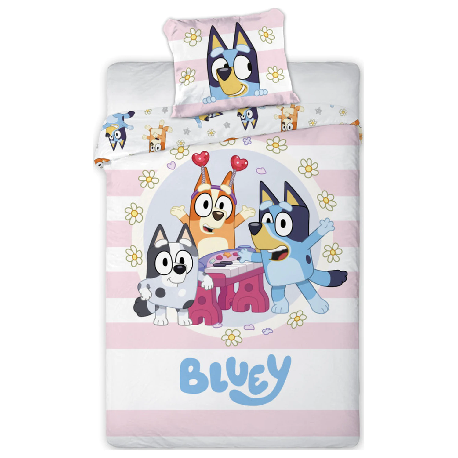 Bluey Radosna Poszwa na kołdrę zdjęcie produktu