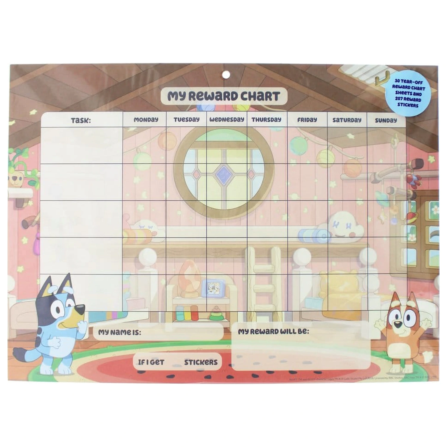Bluey Zestaw Tabel Nagród zdjęcie produktu