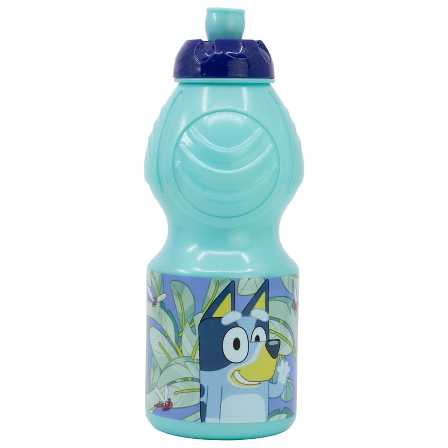 Butelka sportowa "Bluey Leaves" z plastiku 400 ml zdjęcie produktu