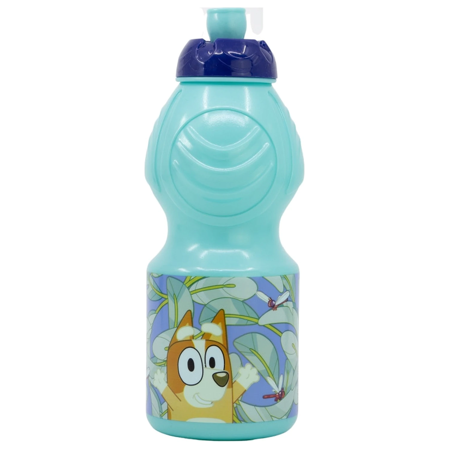 Butelka sportowa "Bluey Leaves" z plastiku 400 ml zdjęcie produktu