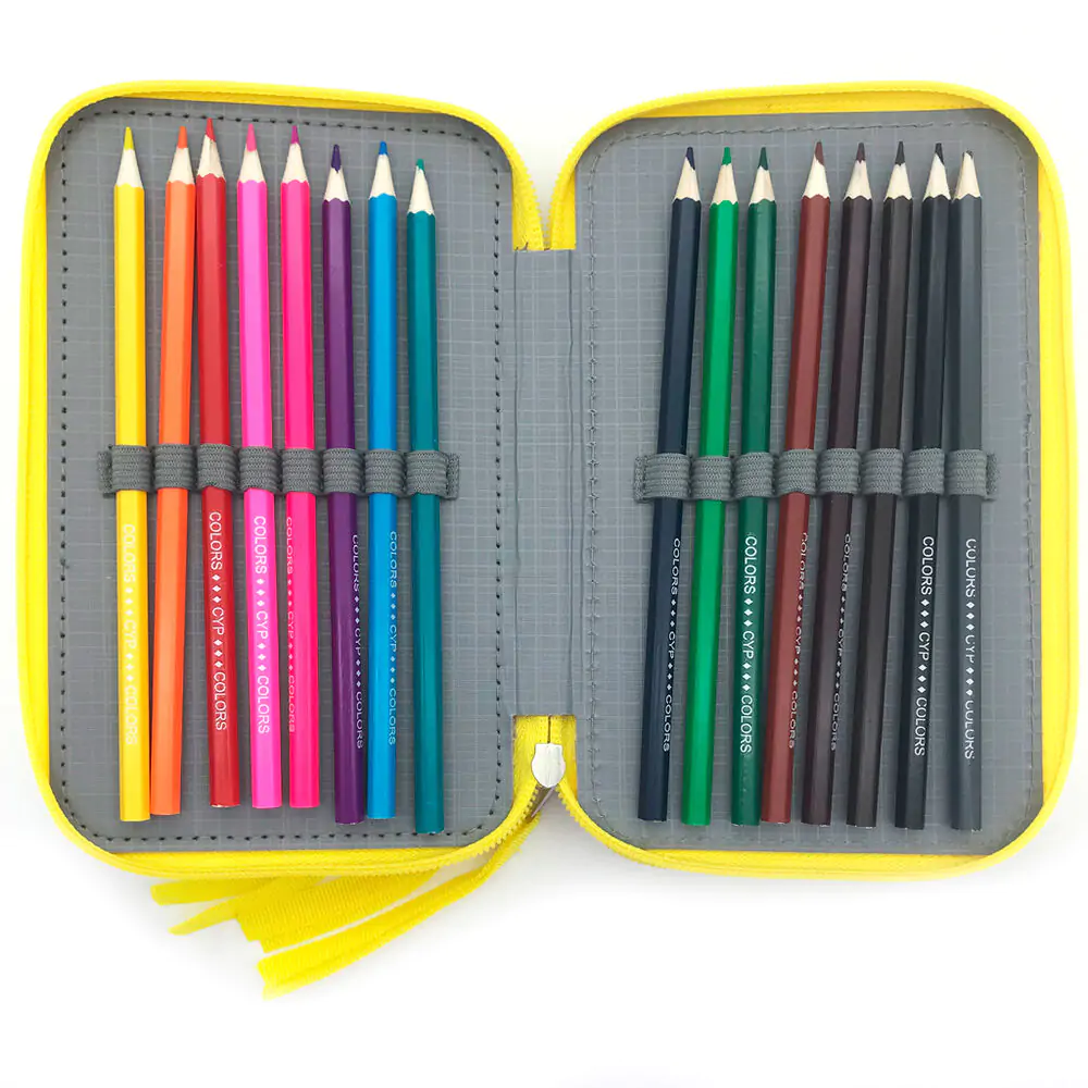 "Bluey Leaves" potrójny piórnik zdjęcie produktu