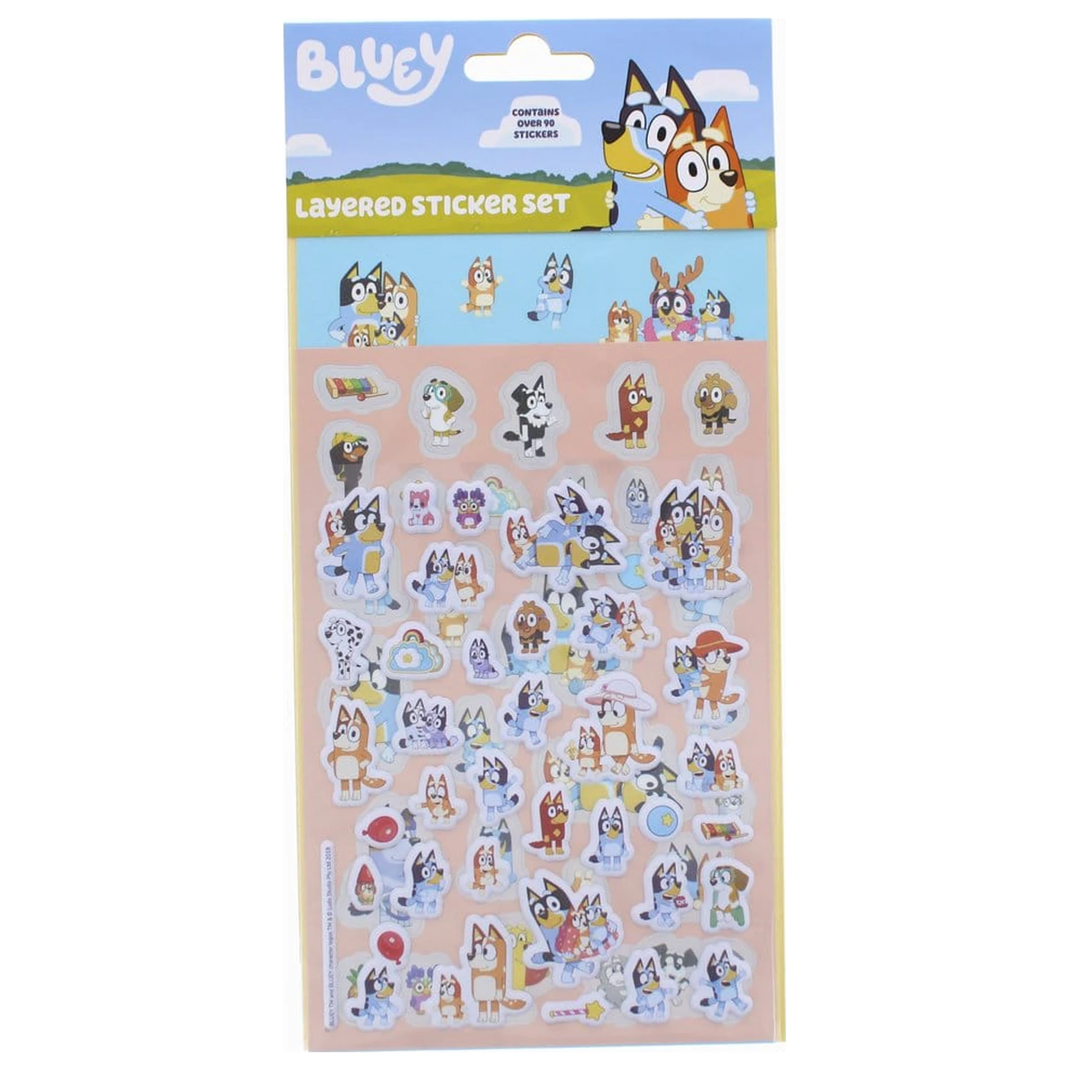 Bluey zestaw naklejek zdjęcie produktu