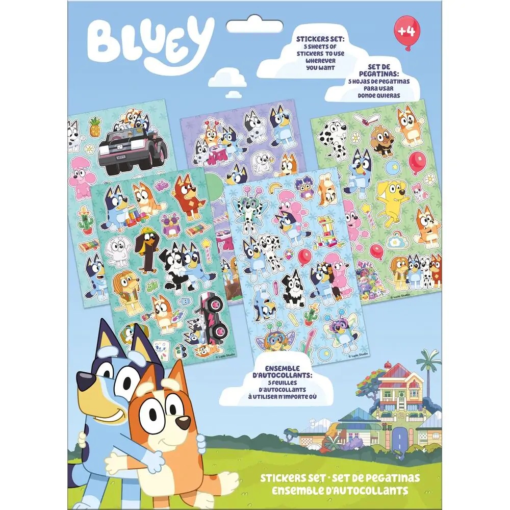 Zestaw naklejek Bluey zdjęcie produktu