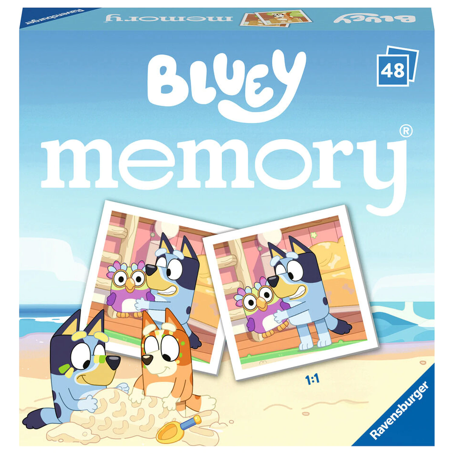 Bluey kieszonkowa gra memory zdjęcie produktu