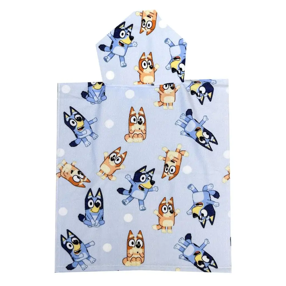 Bluey microfibre poncho ręcznik plażowy zdjęcie produktu