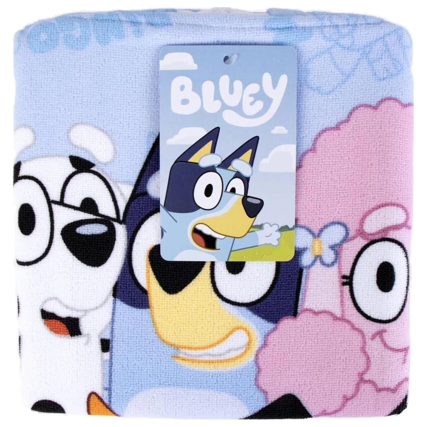 Poncho ręcznikowe z mikrofibry Bluey zdjęcie produktu