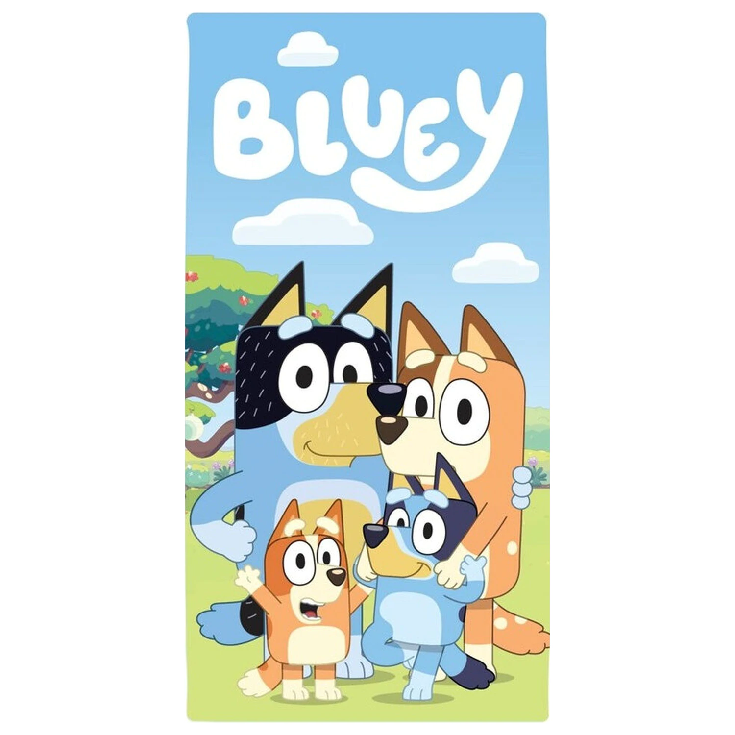 Bluey ręcznik plażowy z mikrofibry zdjęcie produktu
