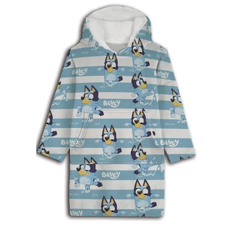 Bluey oversize płaszcz dresowy dla dzieci koralowy zdjęcie produktu