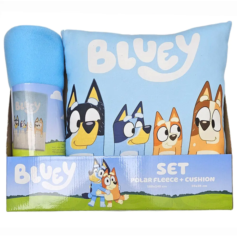 Bluey polar blanket + zestaw poduszki zdjęcie produktu