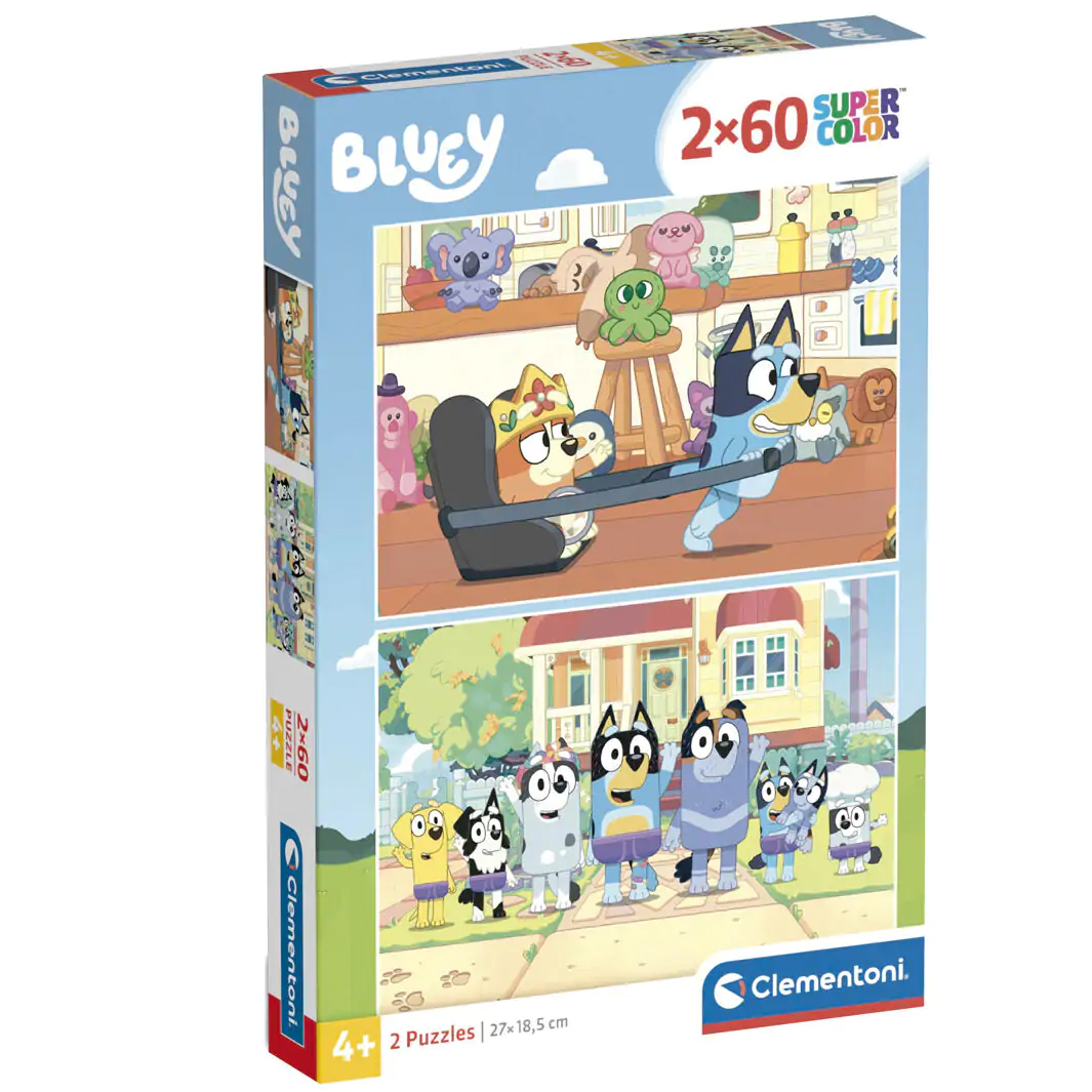 Bluey puzzle 2x60 elementów zdjęcie produktu