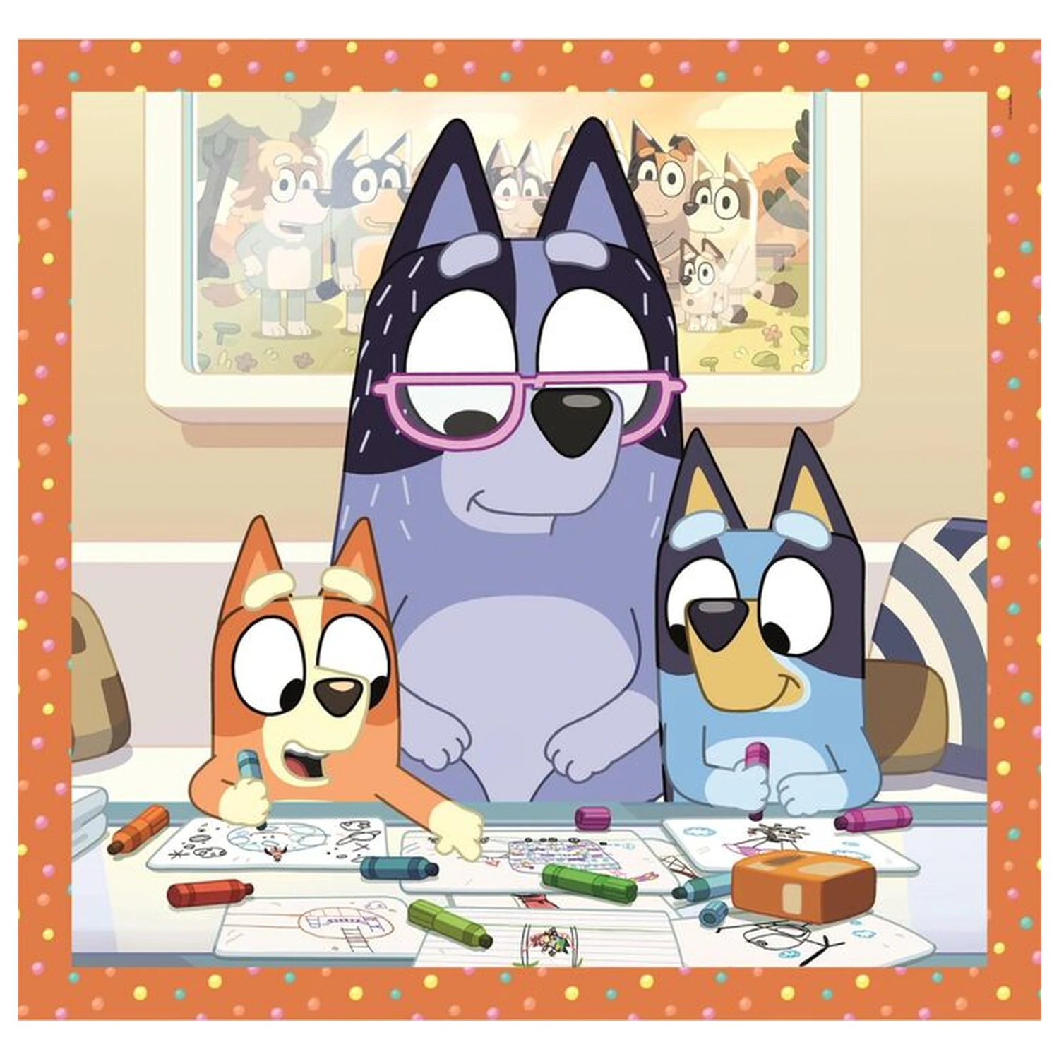 Bluey puzzle 3x48 szt. zdjęcie produktu
