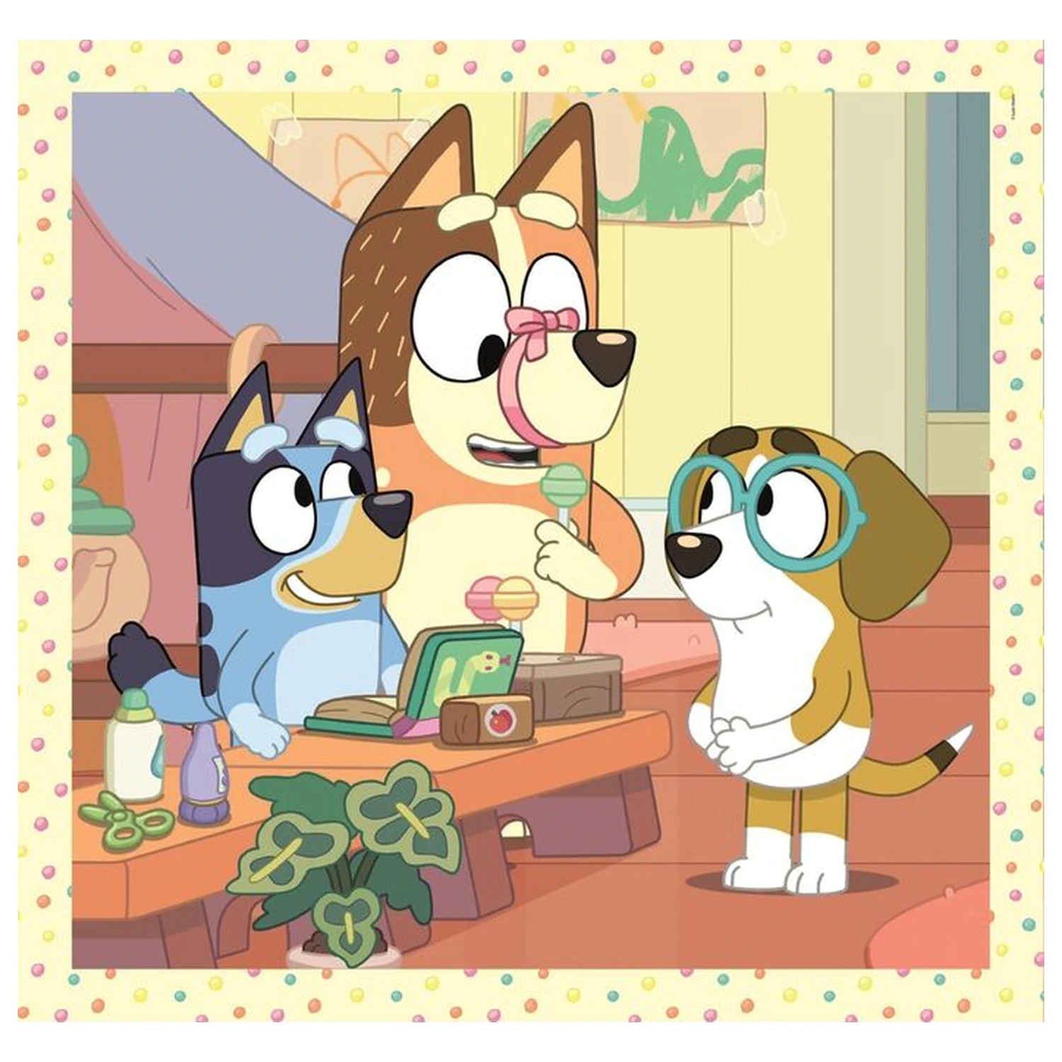 Bluey puzzle 3x48 szt. zdjęcie produktu