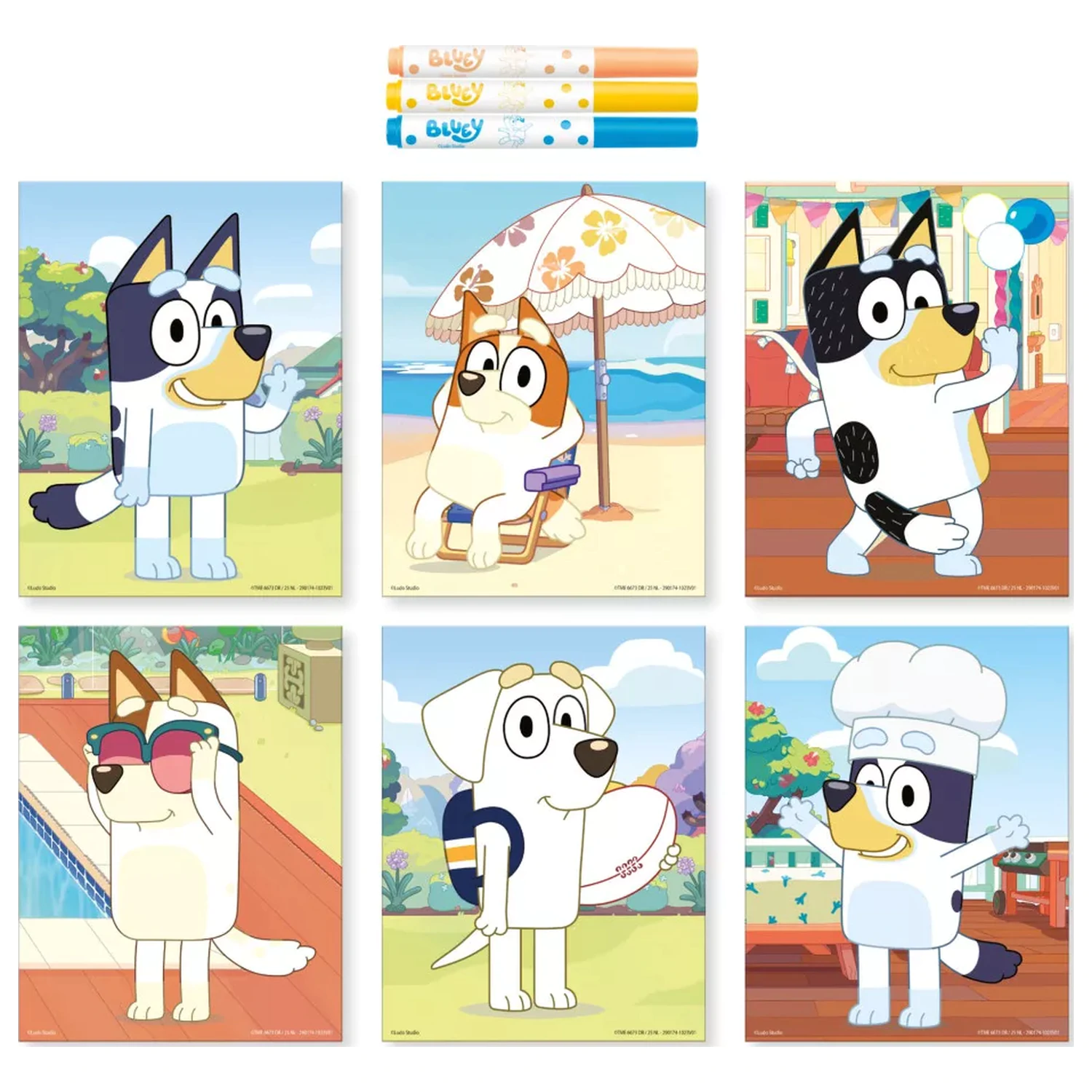 Bluey Rest Point Stamper Creative Zestaw zdjęcie produktu