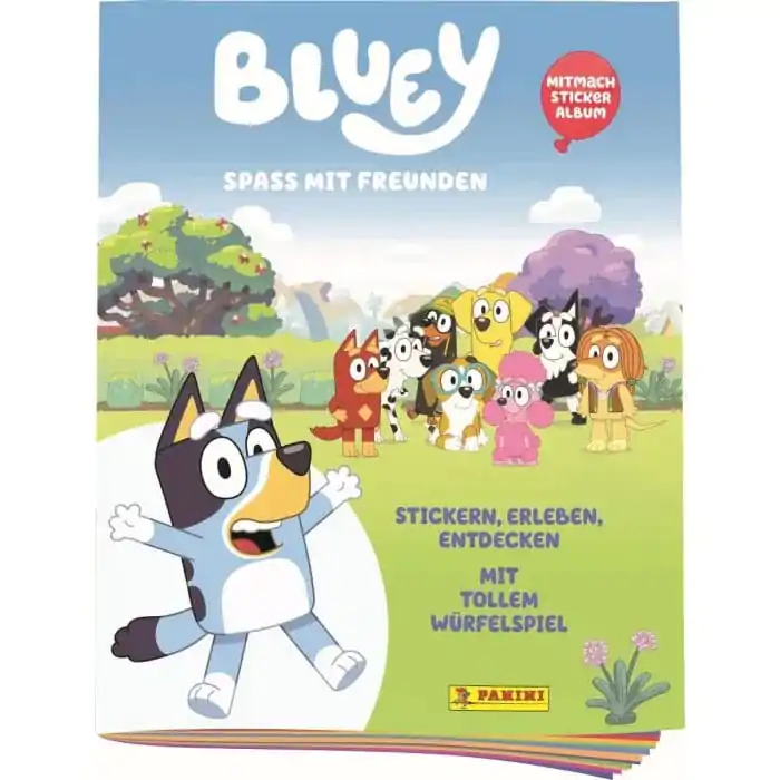 Bluey Spaß mit Freunden Album na Kolekcję Naklejek *Wersja Niemiecka* zdjęcie produktu