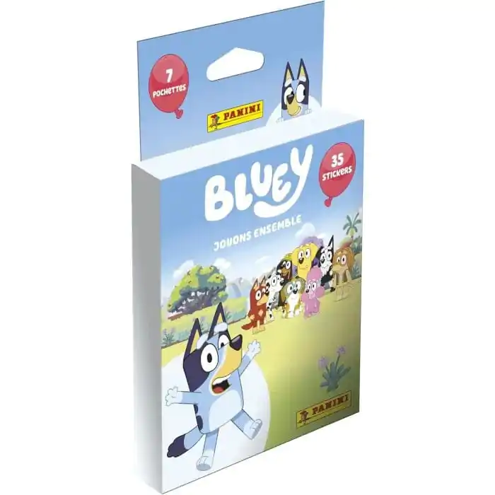 Bluey Zabawa z Przyjaciółmi Kolekcja Naklejek Eco-Blister *German Version* zdjęcie produktu