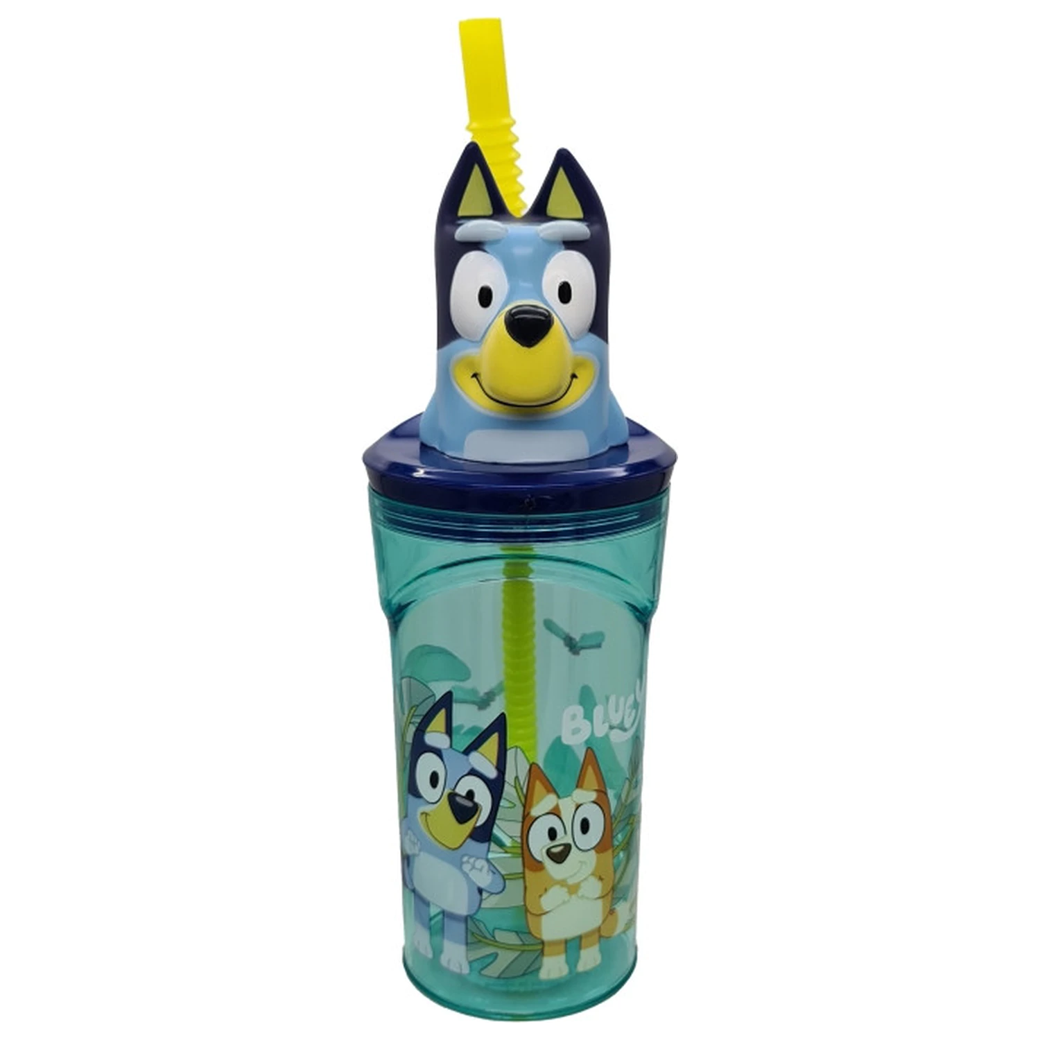 Bluey Splash Kubek ze słomką z tworzywa sztucznego 3D 360ml zdjęcie produktu
