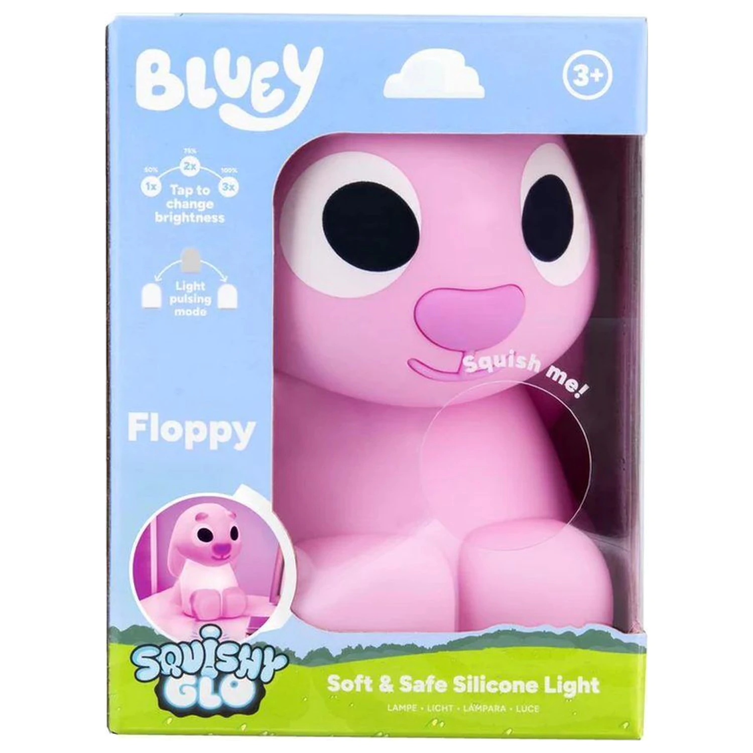 Bluey SquishyGlo Silicon Light giętki, ładowalny zdjęcie produktu