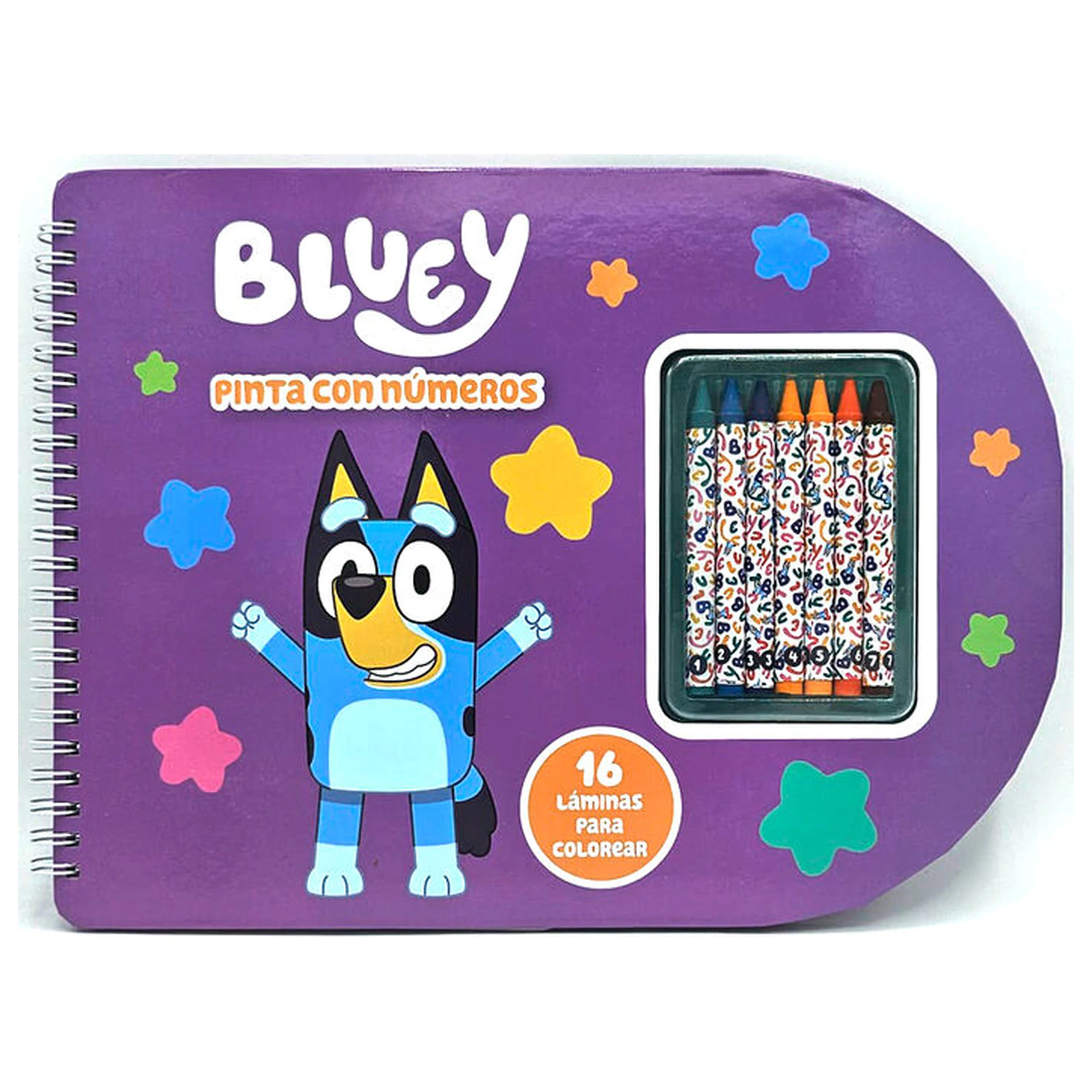 Bluey zeszyt do malowania po numerach zdjęcie produktu