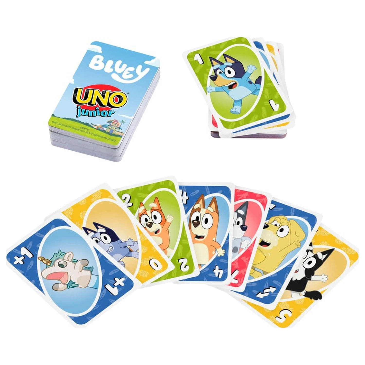 Bluey UNO Junior Gra Karciana zdjęcie produktu