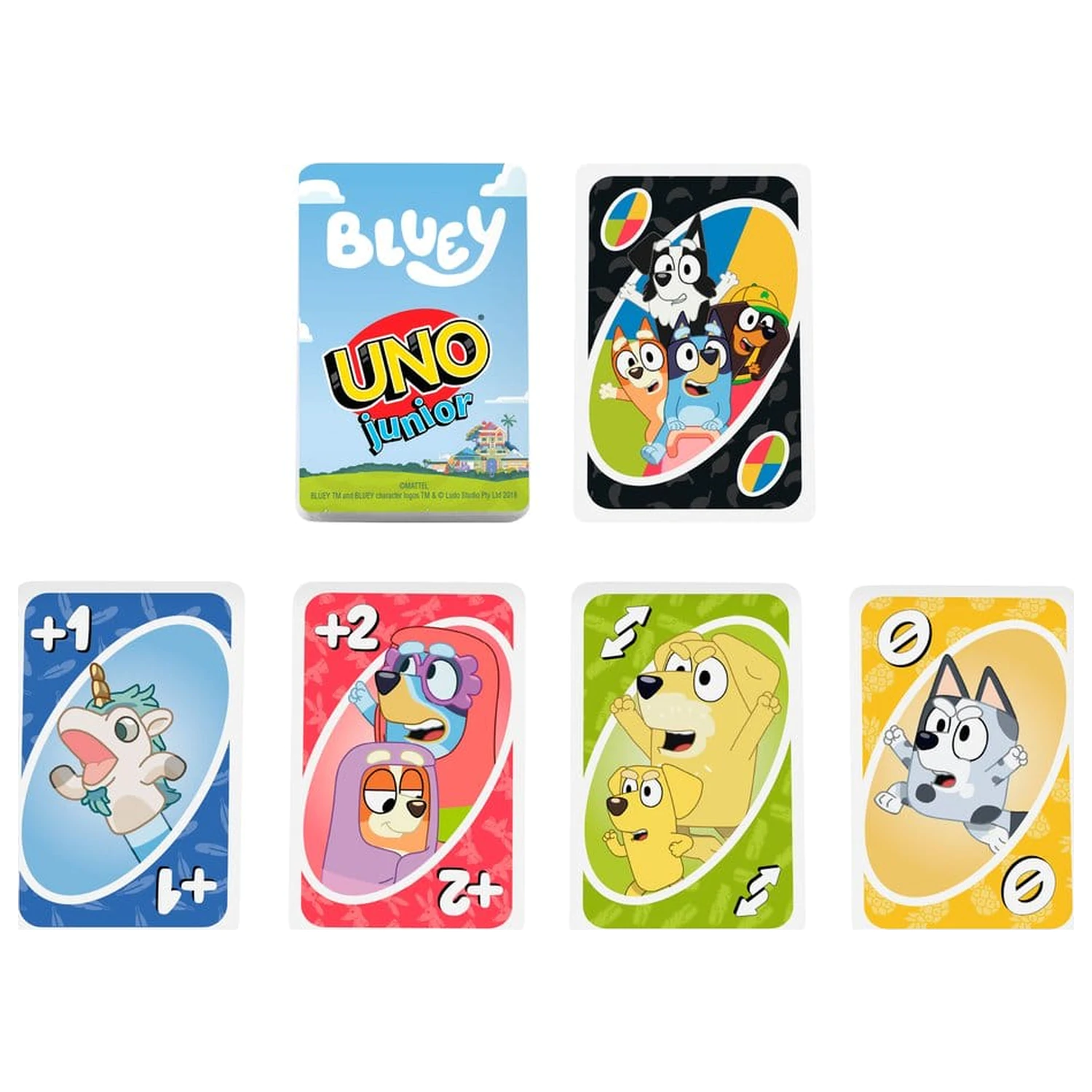 Bluey UNO Junior Gra Karciana zdjęcie produktu