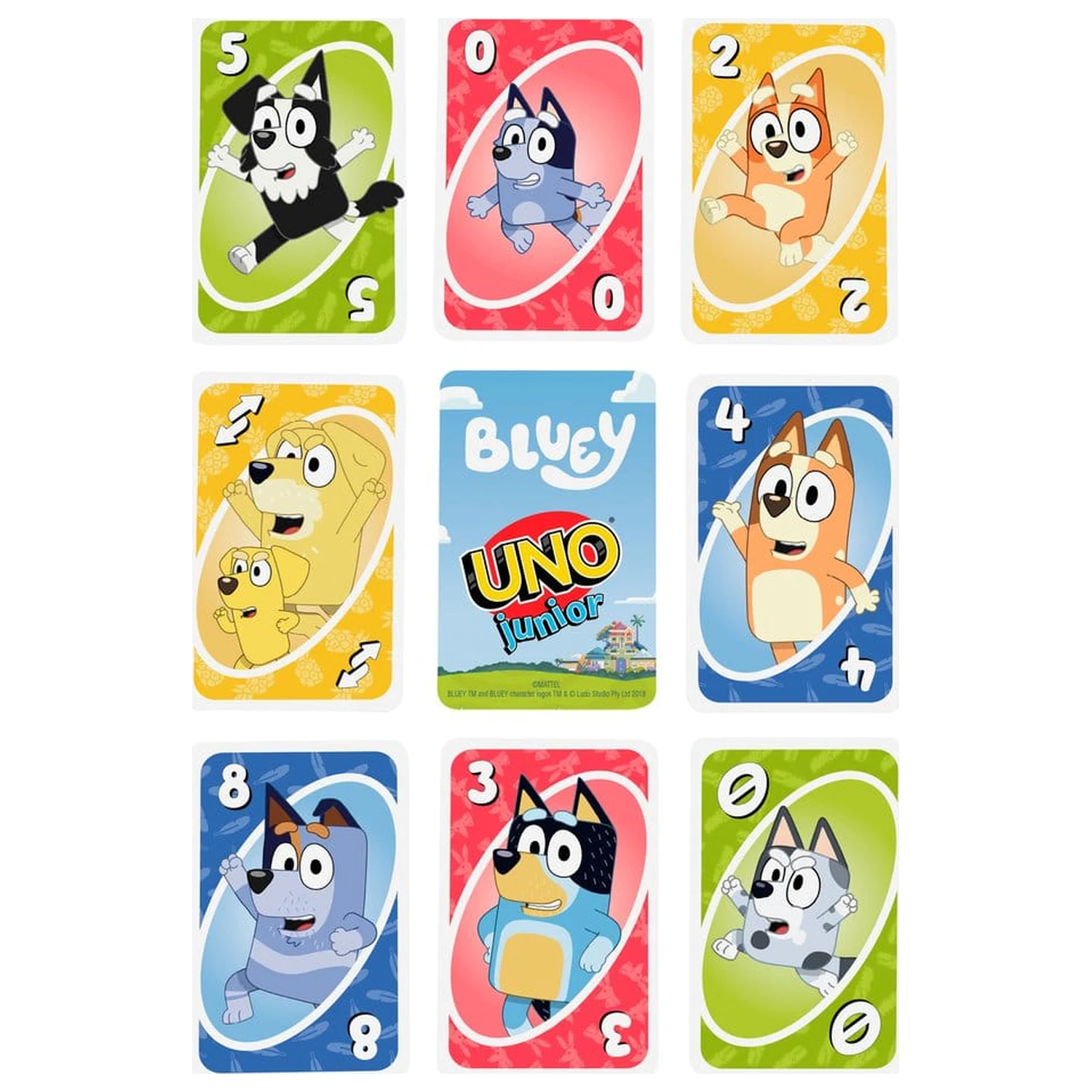 Bluey UNO Junior Gra Karciana zdjęcie produktu