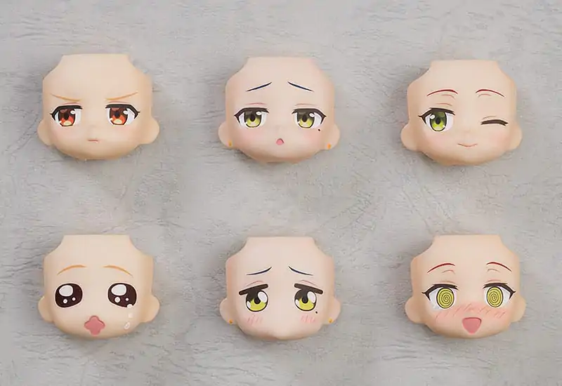 Bocchi the Rock! Nendoroid Więcej Dekoracyjnych Części dla Figurek Nendoroid Wymiana Twarzy Nijika/Ryo/Ikuyo Selection zdjęcie produktu