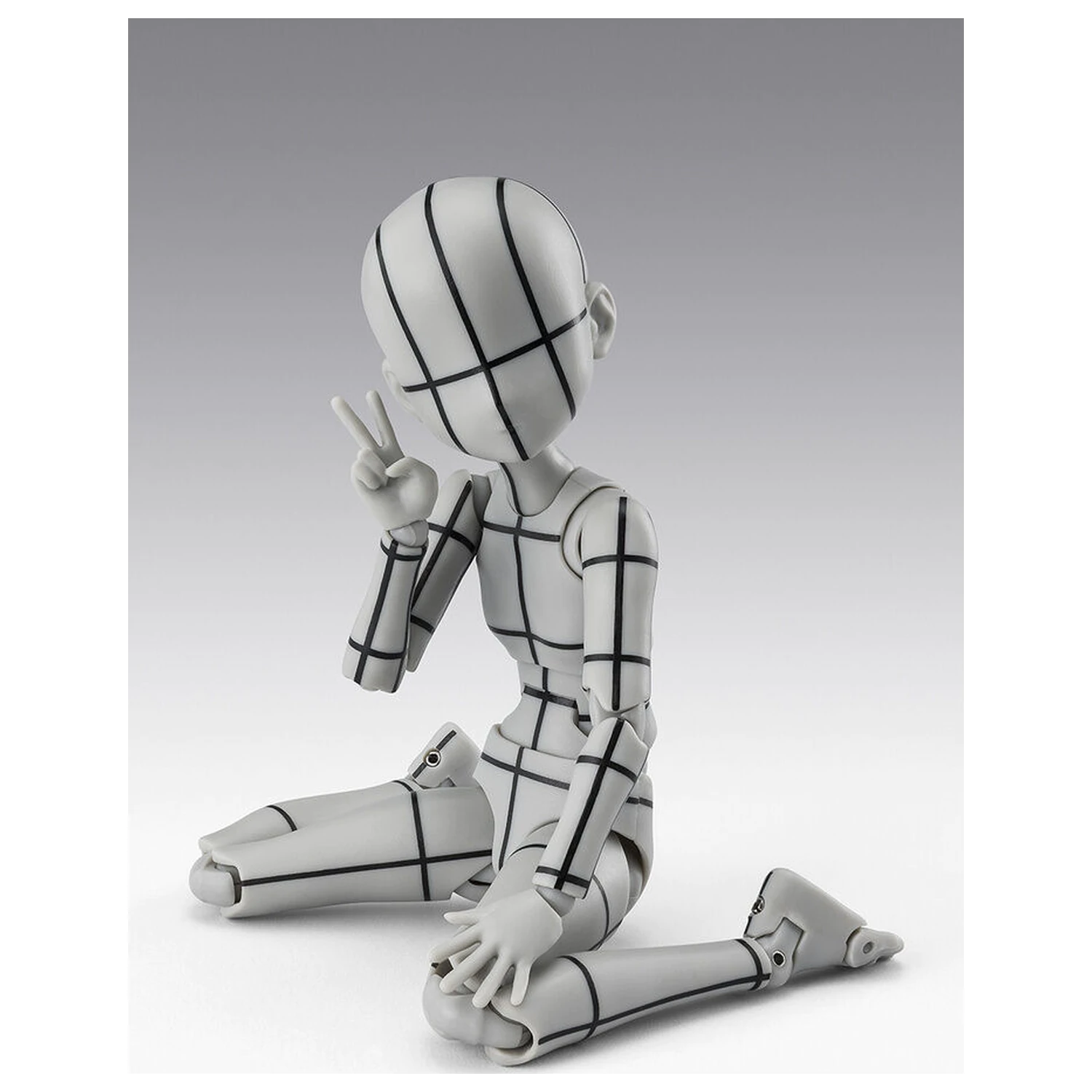 Body Series Body-Chan- Ken Sugimori Edition Wireframe Gray Color Ver. S.H. Figuarts figurka 13cm zdjęcie produktu