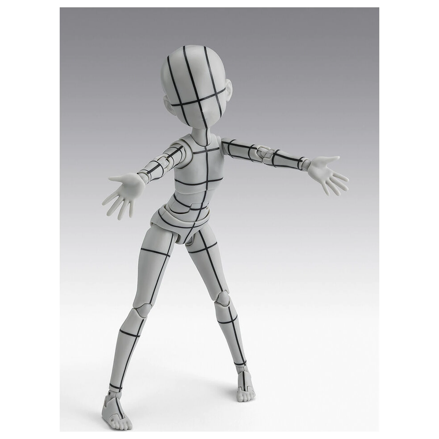 Body Series Body-Chan- Ken Sugimori Edition Wireframe Gray Color Ver. S.H. Figuarts figurka 13cm zdjęcie produktu