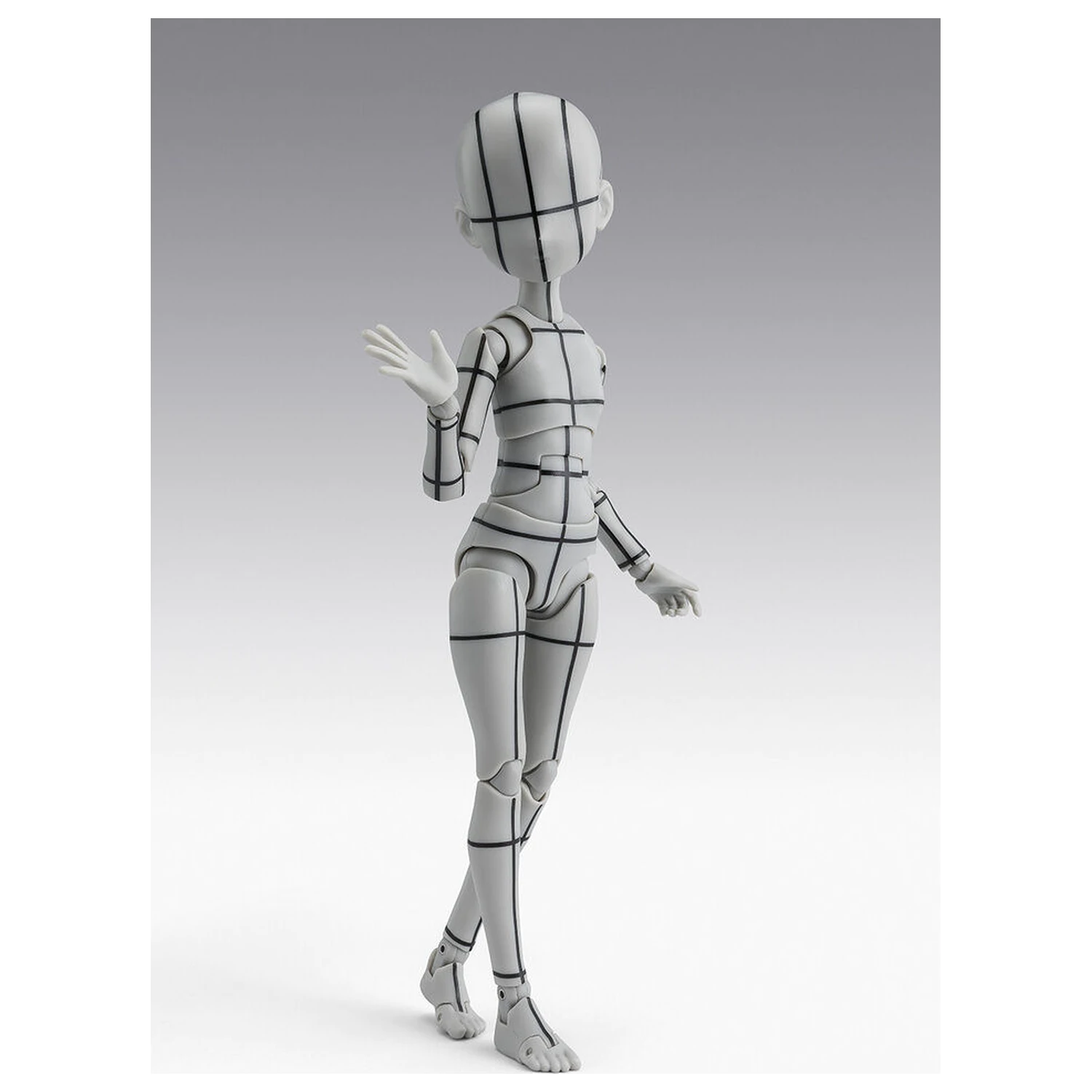 Body Series Body-Chan- Ken Sugimori Edition Wireframe Gray Color Ver. S.H. Figuarts figurka 13cm zdjęcie produktu