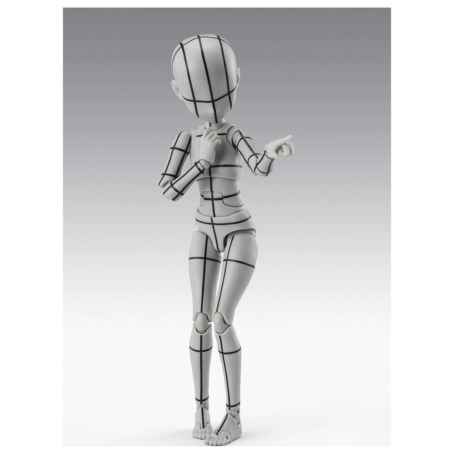 Body Series Body-Chan- Ken Sugimori Edition Wireframe Gray Color Ver. S.H. Figuarts figurka 13cm zdjęcie produktu