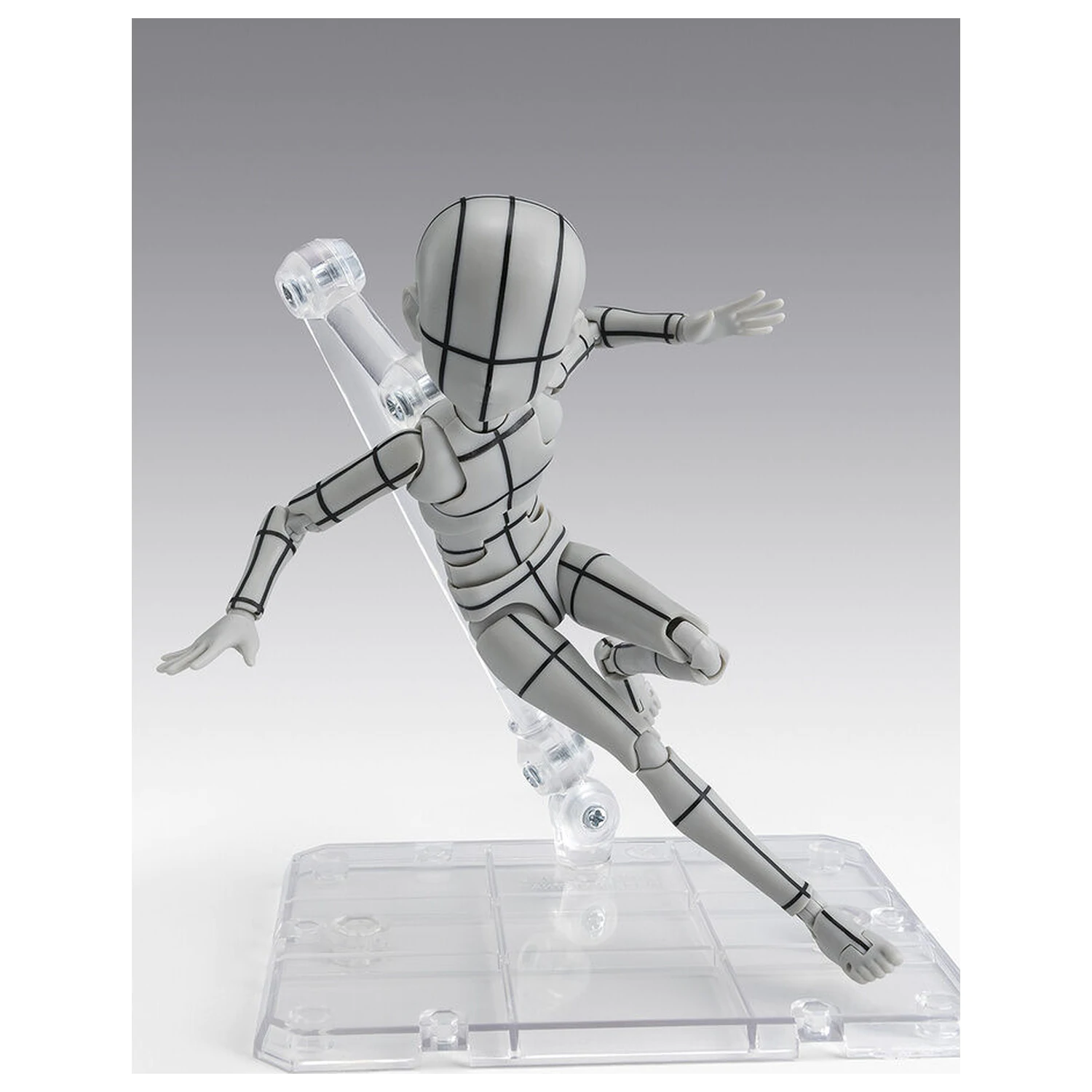 Body Series Body-Kun- Ken Sugimori Edition Wireframe Gray Color Ver. figurka S.H. Figuarts 13cm zdjęcie produktu